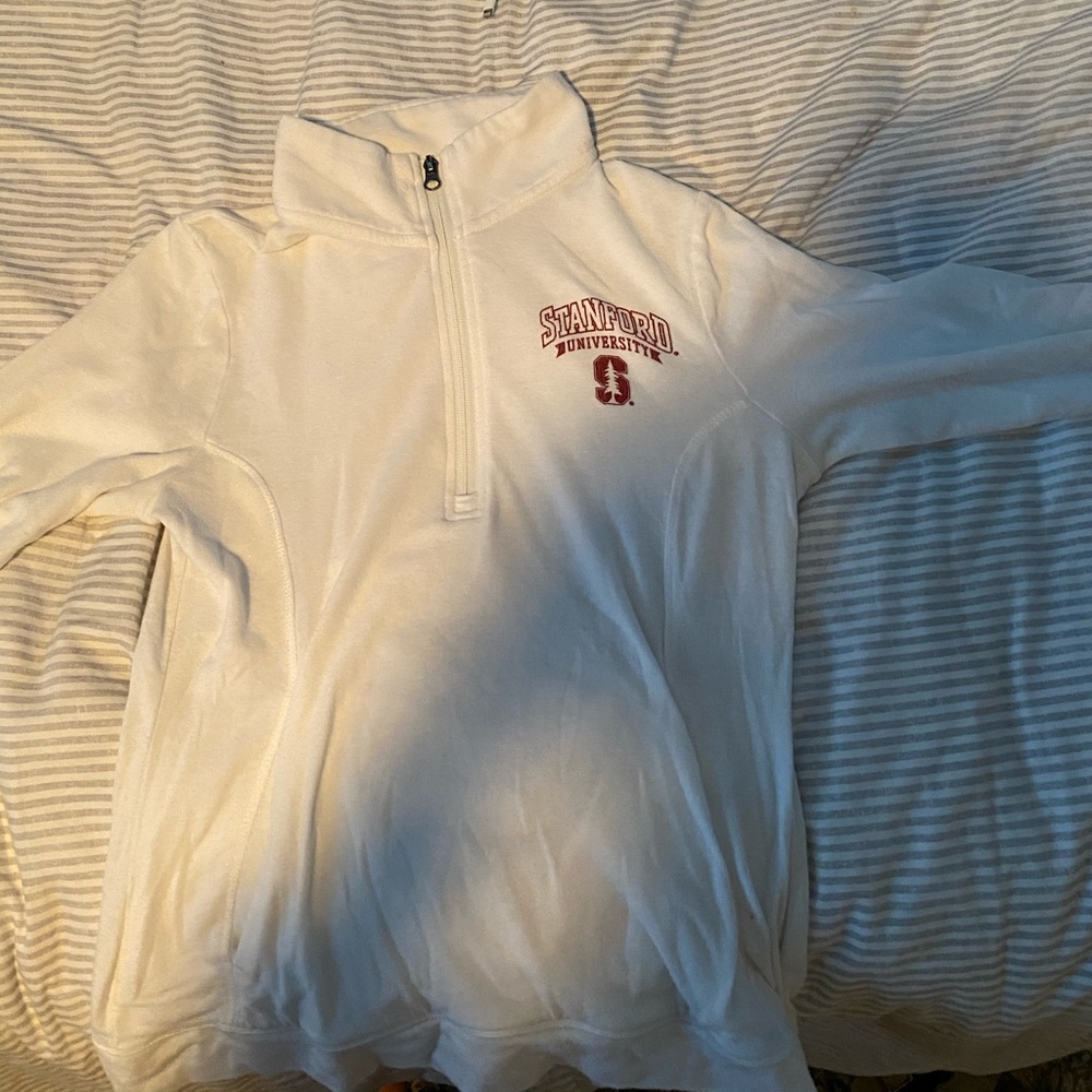 Lightweight quarterzip Stanford sweatshirt